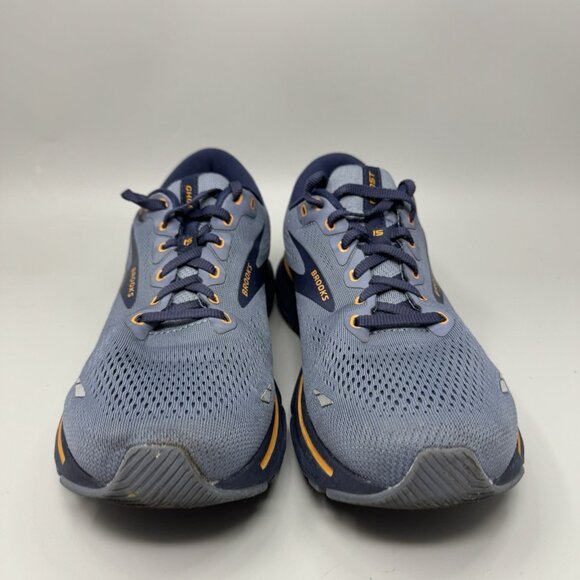 Brooks Men\'s Ghost 15 Gray Athletic Running Shoes Sneakers Sz 9.5 2E Wide main image 9